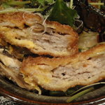 ビストロ茶葉蘭 - ミルフィーユカツのカツ丼