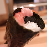 末廣鮨 - トロ巻き