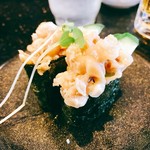 琉球回転寿司 海來 - 『ミミガー鮨』様（値段失念）完全にネタですｗ