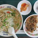 タイ国料理 ゲウチャイ - ガパオライス＋汁あり麺