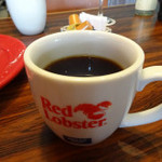 Red Lobster - ｺｰﾋｰも大きい　450円　お変わり自由