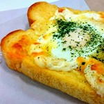 プロント - あさごはんチーズ250円…チーズたっぷり♪エッグトースト