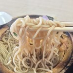 三河屋 - 鍋焼そば麺リフト