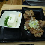 Yoshinoya - 牛カルビ皿並と冷ややっこ