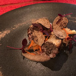 D'ORO - 秋刀魚の塩焼き　トリュフの香り 