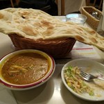 アダルサ - レンズ豆のカレー＠695円