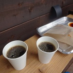 生瀬ヒュッテ - サービスの珈琲と