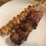 波田野 - 波田野／阿波尾鶏(首皮、レバ)