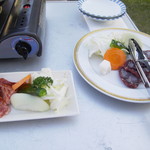庭園ビアガーデン - 「一人焼肉三昧！」2016年晩夏