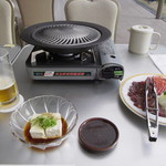 庭園ビアガーデン - 「一人焼肉三昧開始！」今年は７～８回程利用させて頂たが、「一人焼肉どころか・・・一人客を見かけなかった(´・ω・`)」2016年初秋
