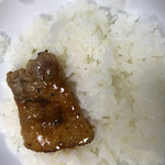 いつ好 - 即席の焼肉丼　ご飯たのんだ