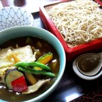 功徳庵 更科 - つけカレー南ばん！(2016,10/16)