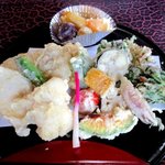 功徳庵 更科 - 鳥肉天ぷら(２)！(2016,10/16)