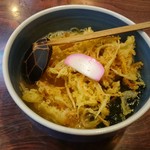 市々ラーメン - 2016年10月 かき揚げ天ぷらラーメン　780円