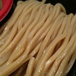 中華蕎麦 とみ田 - 10年目の豚骨魚介（麺アップ）