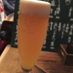Umineko - ビール（白ほのか生）、ピンぼけ…