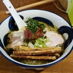 雨は、やさしく - 梅soba(700円)です。2016年8月