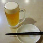 味仙 - 生ビール