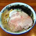 らー麺 たまや零式 - アゴ背油ソバ750円。                  28.10.21
