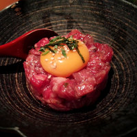 生粋 - ユッケのブルスケッタ