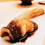 鮨処 平野 - 穴子(ツメ、塩)!!