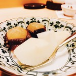 鮨処 平野 - 果物（巨峰、梨）♪