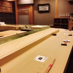 鮨処 平野 - 店内