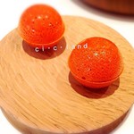 ES - 人参のシェル、柑橘のコンフィ