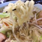 あっさりスープラーメン600円+野菜100円