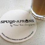 Spuds & Aprons - アイスコーヒーのオーダー通ります。約６SP＄