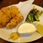 きぐら茶屋 - カキフライ