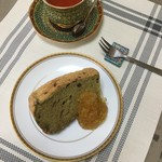 かえる食堂 - 自宅で、自分が作ったマーマレードを添えてみた❣️