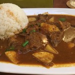 かえる食堂 - 「軟骨ソーキカレー」
      激辛‼️