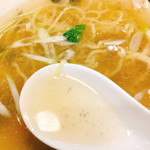一すじ - スープは流石に透明感があります^^;