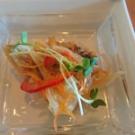 プチ・ボヌール - 魚のエスカベッシュ(南蛮漬けのような)