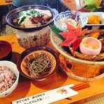 茶処 あ・そこ - こちらにドリンク付きで350円！