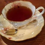 癒しの窓 - 2016.10.23軽食にセットのドリンク（紅茶）