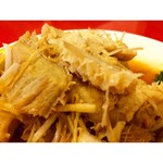 中華料理 龍鳳酒家 - 牛モツのネギ生姜和え物