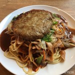 パス太 あんかけ亭  - ジャーマン＋ハンバーグ、レギュラー