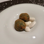 ポンテ デル ピアット - 豚肉ムースをオリーブに詰めたフリット