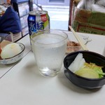 素うどん 四國屋 - サワーは氷結レモン