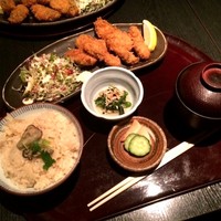 かなわ - かきフライ定食