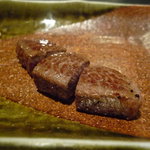 ステーキ  いぐち - ☆赤身なフィレ肉はあっさり頂けますね(*^。^*)☆