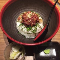 馬桜 銀座通り店 - 馬肉ゴマだれ丼♪