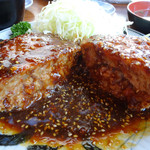 ミンチゴマ入生姜焼定食850円