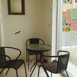 シンフラ - 店内イートイン席