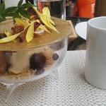 シンフラ - 和栗のモンブランパフェ