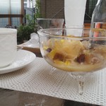 シンフラ - 和栗のモンブランパフェ