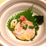 ぎんざ 阿吽 - お通しのアン肝