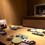 ぎんざ 阿吽 - 個室